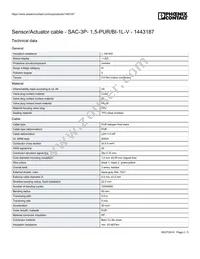 1443187 Datasheet Page 2