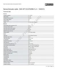 1443213 Datasheet Page 2