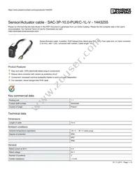 1443255 Datasheet Cover