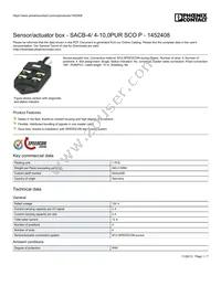 1452408 Datasheet Cover