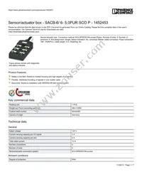 1452453 Datasheet Cover