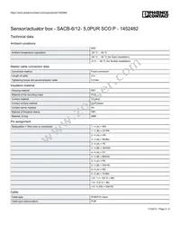 1452482 Datasheet Page 2