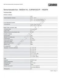 1452576 Datasheet Page 2