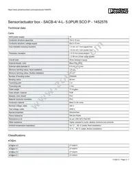 1452576 Datasheet Page 3