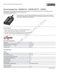 1452631 Datasheet Cover