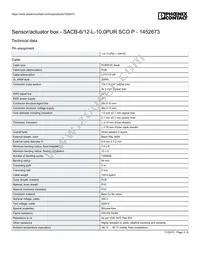 1452673 Datasheet Page 3