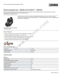 1452754 Datasheet Cover