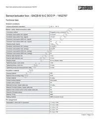 1452767 Datasheet Page 2