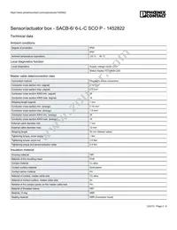 1452822 Datasheet Page 2