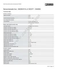 1452835 Datasheet Page 2