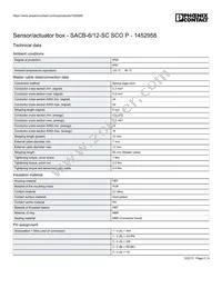 1452958 Datasheet Page 2