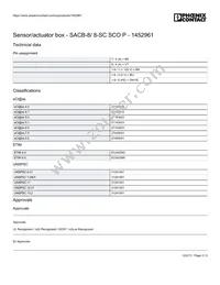 1452961 Datasheet Page 3