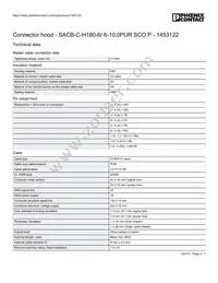 1453122 Datasheet Page 2