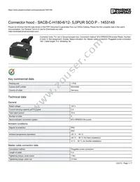 1453148 Datasheet Cover