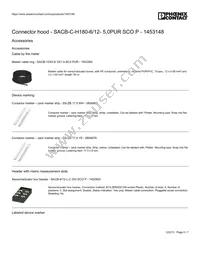 1453148 Datasheet Page 5