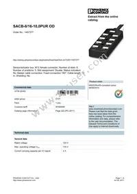 1457377 Datasheet Cover