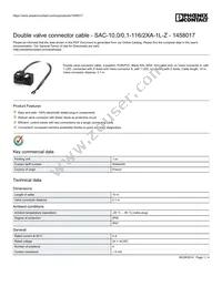 1458017 Datasheet Cover