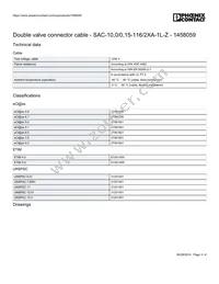 1458059 Datasheet Page 3