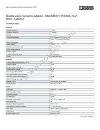 1458101 Datasheet Page 2