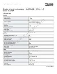 1458127 Datasheet Page 2