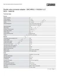 1458130 Datasheet Page 2