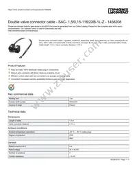 1458208 Datasheet Cover