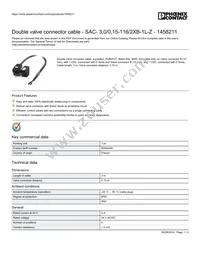 1458211 Datasheet Cover