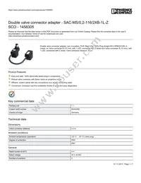 1458305 Datasheet Cover