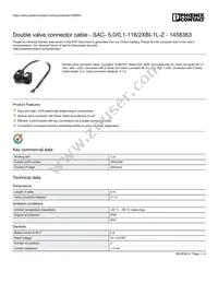 1458363 Datasheet Cover