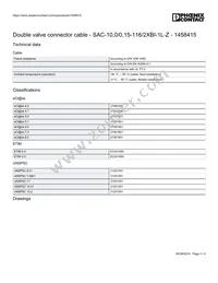 1458415 Datasheet Page 3