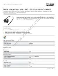 1458428 Datasheet Cover