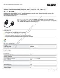 1458486 Datasheet Cover