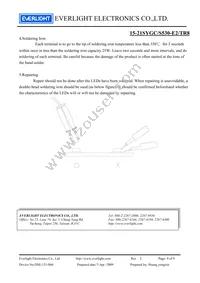 15-21SYGC/S530-E2/TR8 Datasheet Page 9