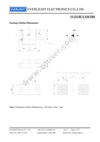 15-21UBC/C430/TR8 Datasheet Page 2