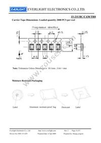 15-21UBC/C430/TR8 Datasheet Page 6