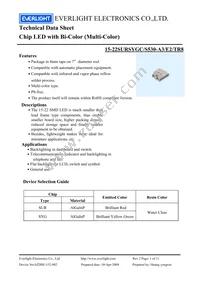 15-22SURSYGC/S530-A3/E2/TR8 Datasheet Cover