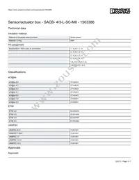 1503386 Datasheet Page 3