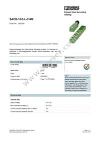 1503438 Datasheet Cover