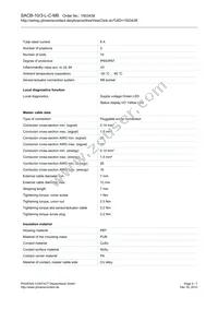 1503438 Datasheet Page 2