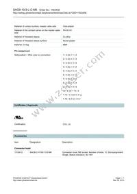 1503438 Datasheet Page 3