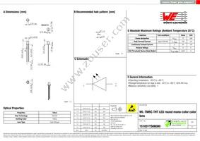 151031YS06000 Datasheet Cover