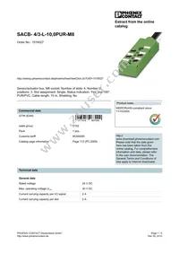 1516027 Datasheet Cover