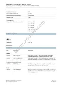 1516027 Datasheet Page 3