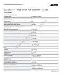 1516357 Datasheet Page 2