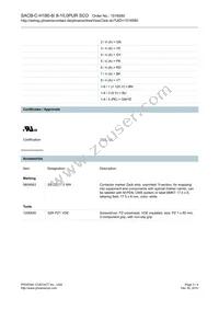 1516580 Datasheet Page 3