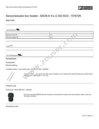 1516726 Datasheet Page 4