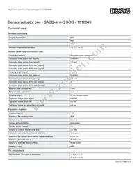 1516849 Datasheet Page 2