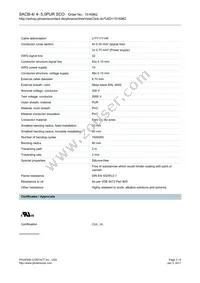 1516962 Datasheet Page 3