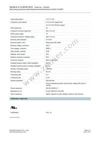 1516975 Datasheet Page 3