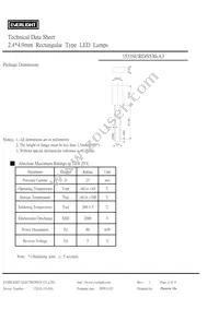 1533SURD/S530-A3 Datasheet Page 2